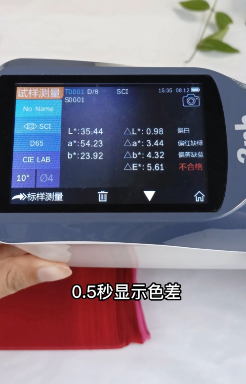 肉眼看的出布料的色差嗎？如何測量布料的色差？