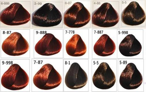 頭發(fā)的顏色